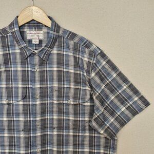Filson Short Sleeve Twin Lakes Sport Shirt L